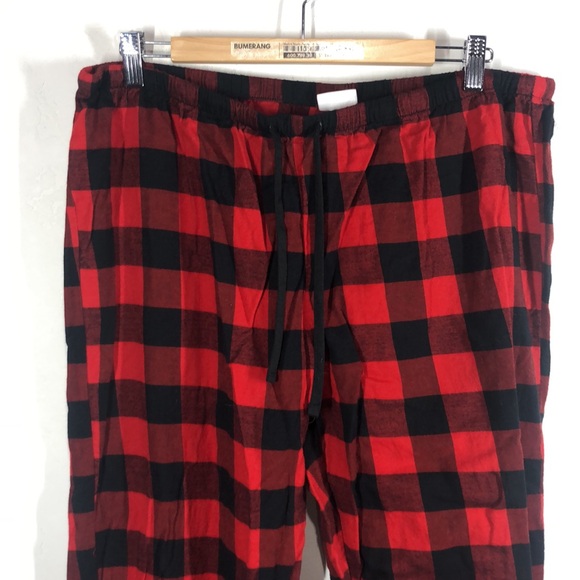 Wondershop at Target red plaid 2 piece pajama set size xl - Picture 7 of 15